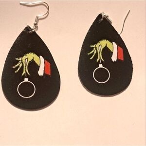 Grinch Earrings Fashion Jewelry